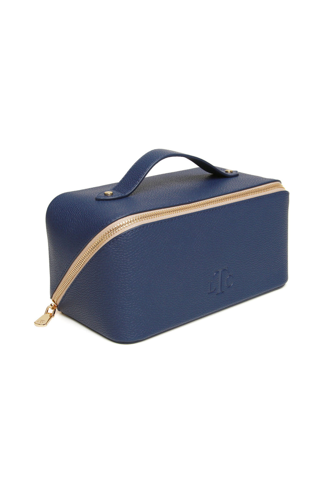 Alice Wheeler AL9024 Navy & Stone Train Case - Shirley Allum Boutique