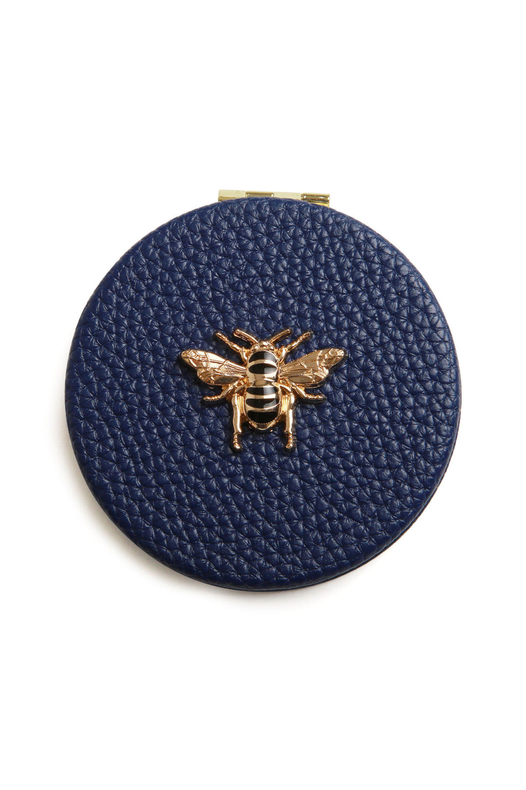 Alice Wheeler AW5813 Navy Round Compact Mirror - Shirley Allum Boutique