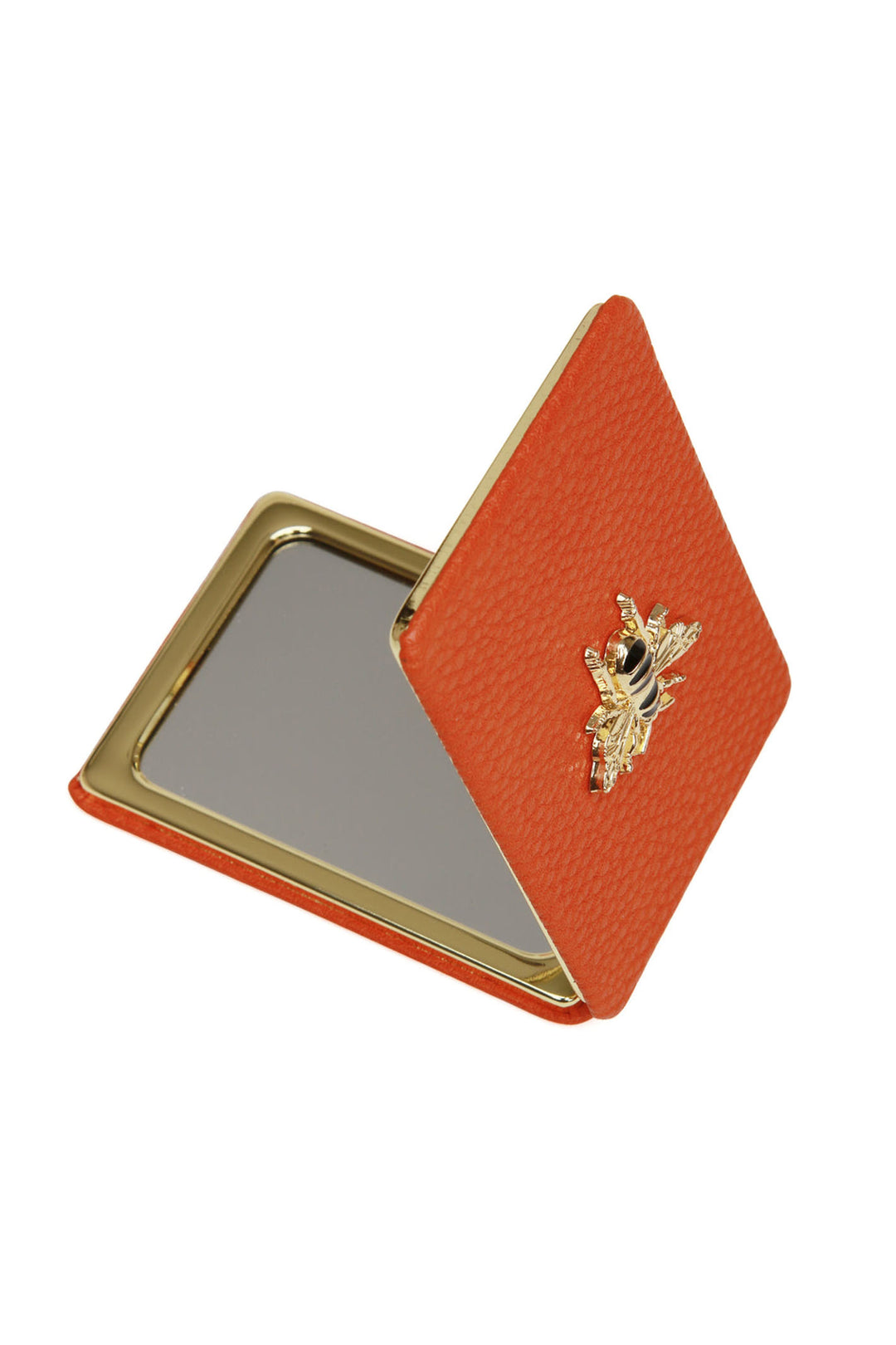 Alice Wheeler AW5816 Orange Oblong Compact Mirror - Shirley Allum Boutique