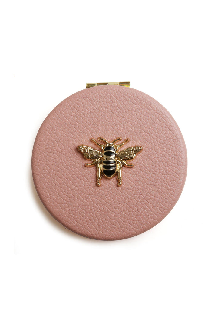 Alice Wheeler Mirror Pink Round Compact AW5817 - Shirley Allum Boutique