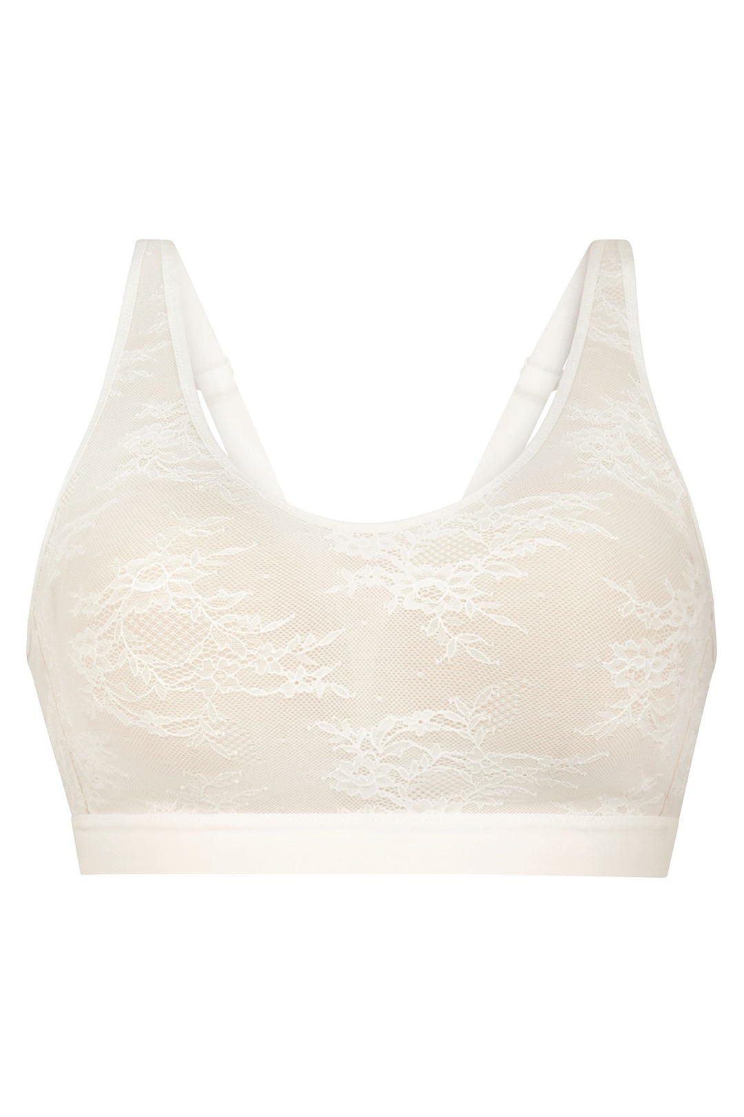 Anita Post Mastectomy Bralette Crystal Cream 4700X 612 - Shirley Allum Boutique