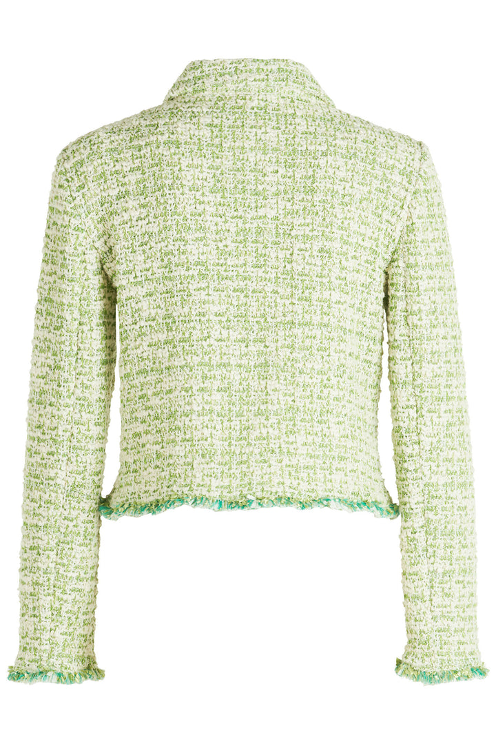 Betty Barclay Green Tweed Jacket 4521 1135 5811 - Shirley Allum Boutique