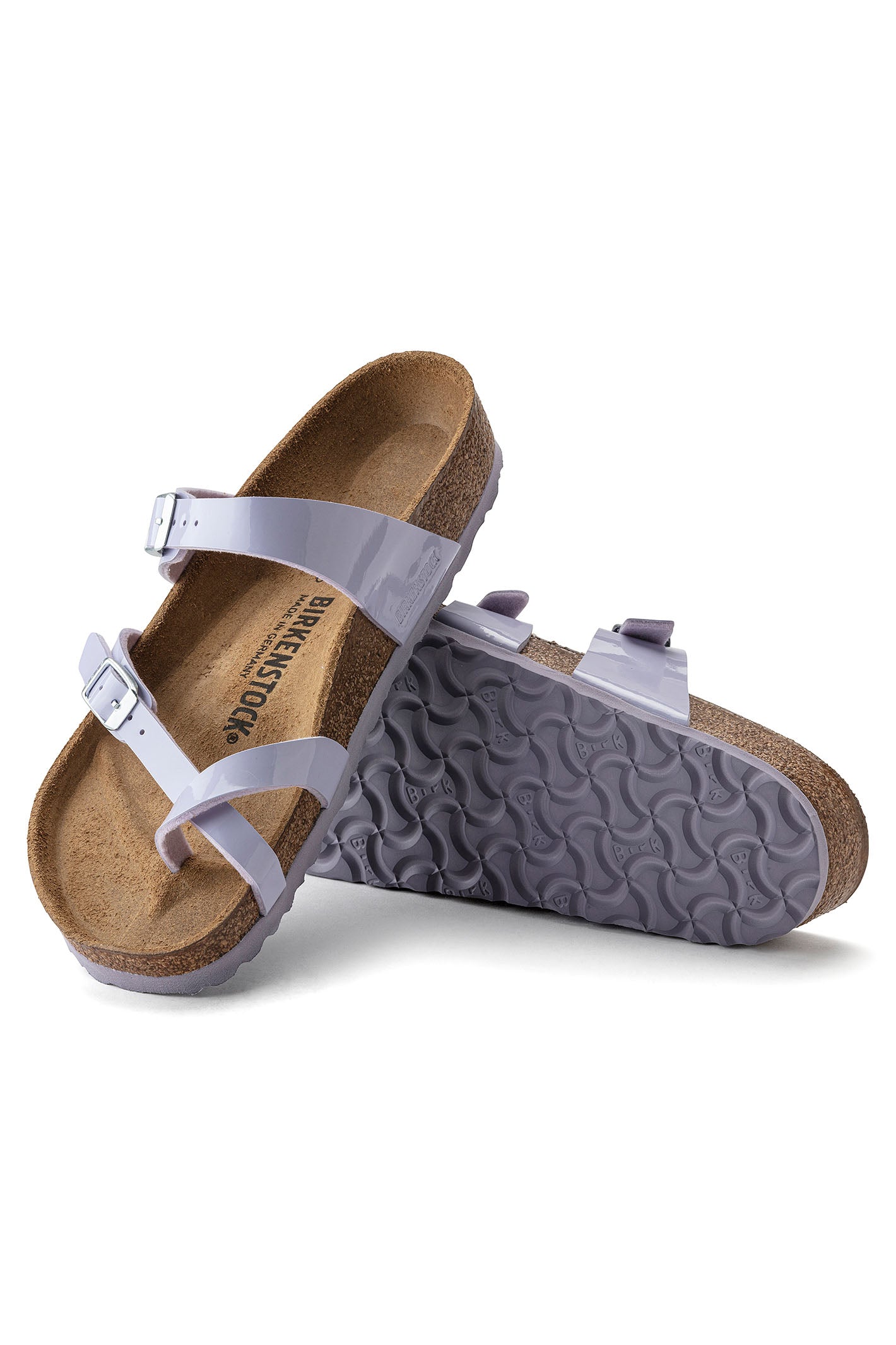 New With Tags Birkenstock Sydney size shops 37 Two Strap Sandals Lilac Lavender Purple