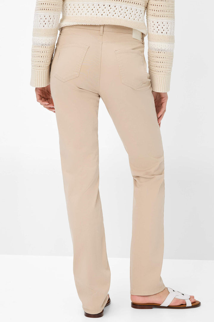 Brax Jeans Mary Five Pocket Stretch Cotton Almond 71-1458 56 09870920 - Shirley Allum Boutique