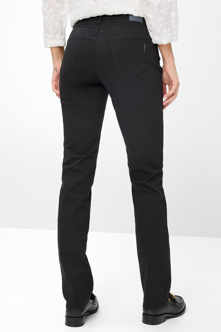 Brax Jeans Mary Five Pocket Stretch Cotton Black 71-1458 01 09870920 - Shirley Allum Boutique