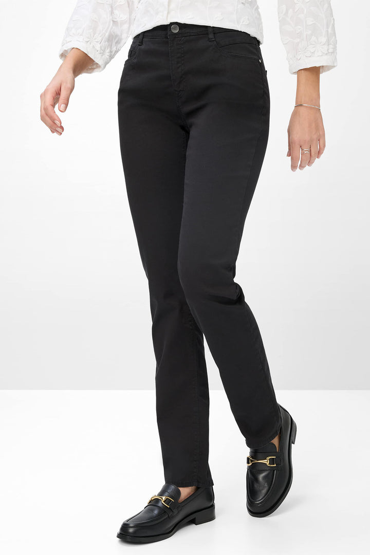 Brax Jeans Mary Five Pocket Stretch Cotton Black 71-1458 01 09870920 - Shirley Allum Boutique