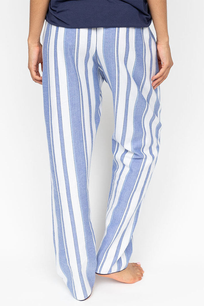 Cyberjammies Alpes Pyjama Bottoms Blue Stripe - Shirley Allum Boutique