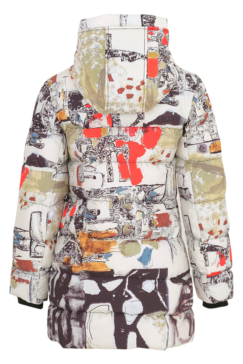 Dolcezza Coat Puffa Jean-Farncois Provost Simply Art Print 74860 - Shirley Allum Boutique