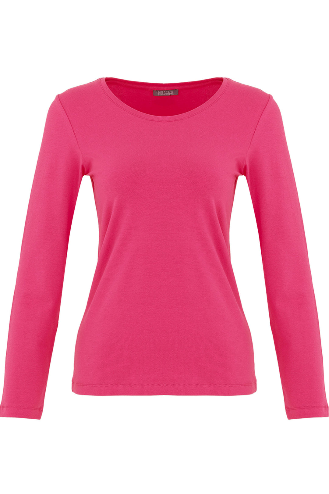 Dolcezza Top Long Sleeve Fuchsia Pink 74500 - Shirley Allum Boutique