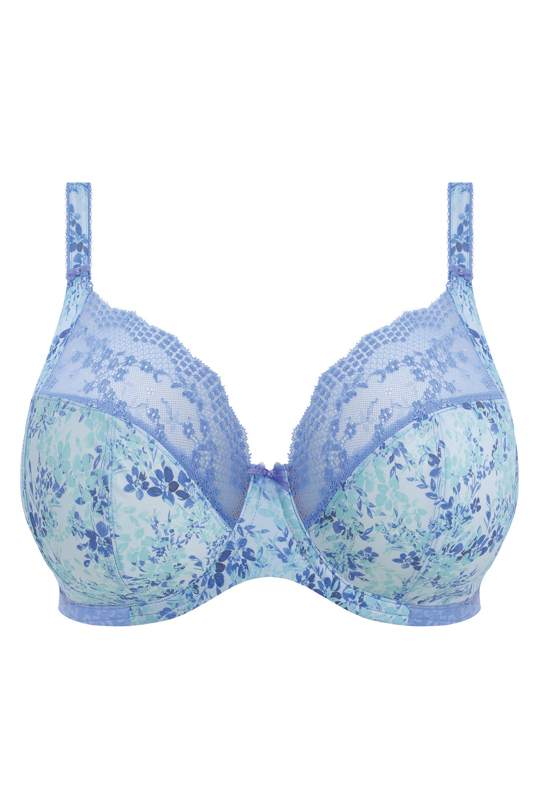 Elomi Women's Plus Size Lucie Stretch Lace Underwire Plunge Bra,  Cornflower, 38H : : Clothing, Shoes & Accessories