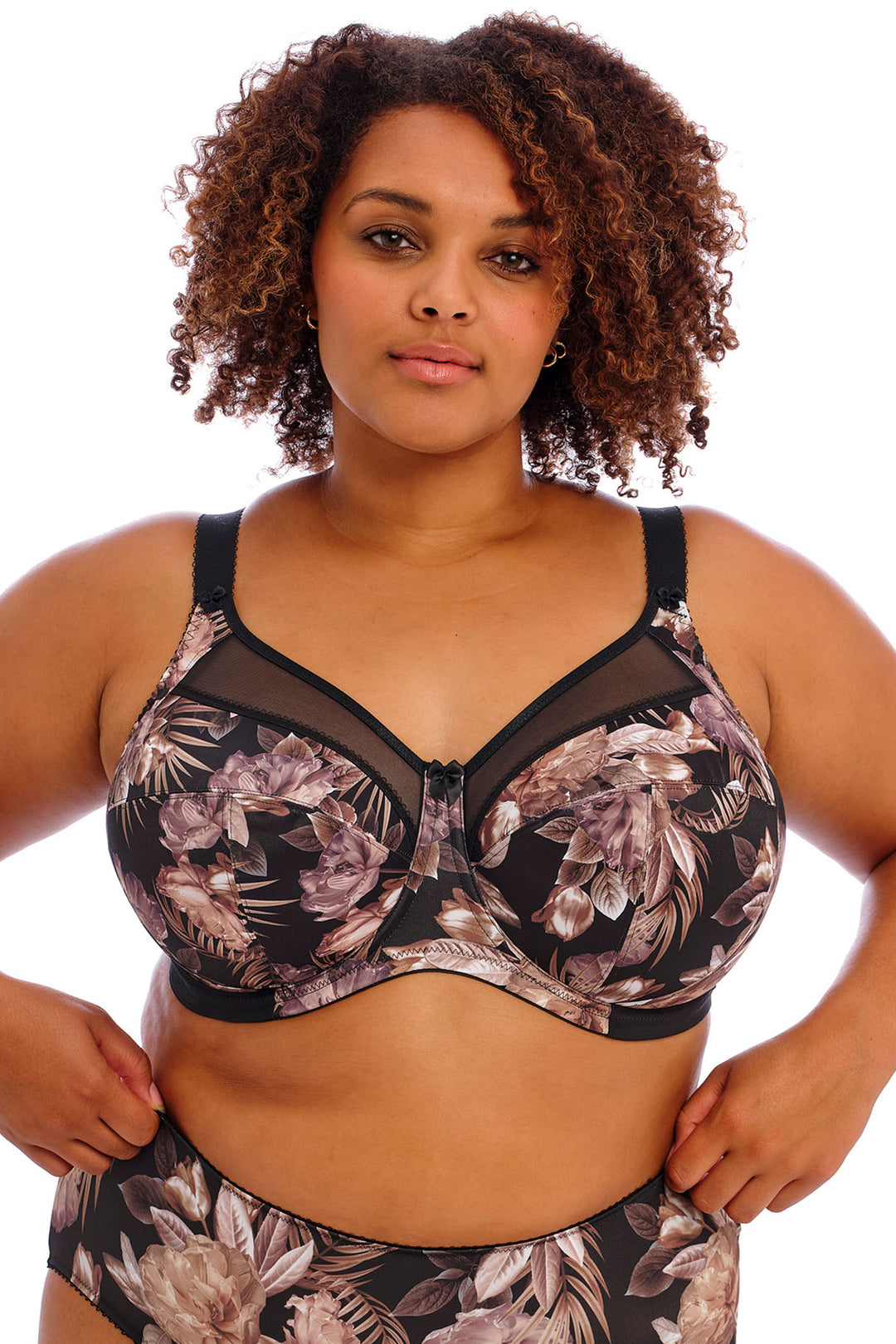 Goddess Kayla Bra Dark Tropical Underwired GD6162DAT - Shirley Allum Boutique