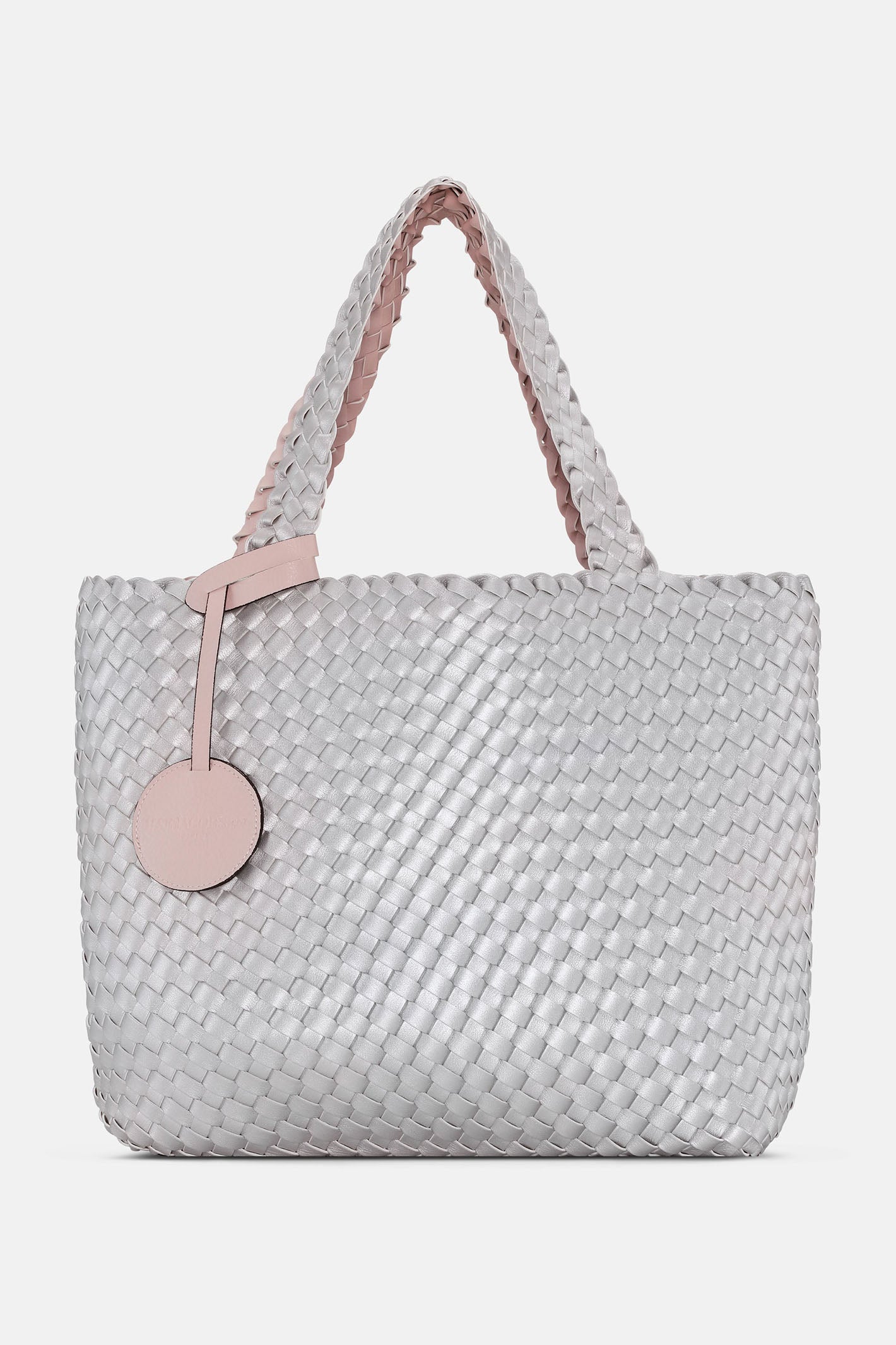 Ilse Jacobsen BAG08 320710 Rose Silver Reversible Tote Bag Shirley Allum Boutique