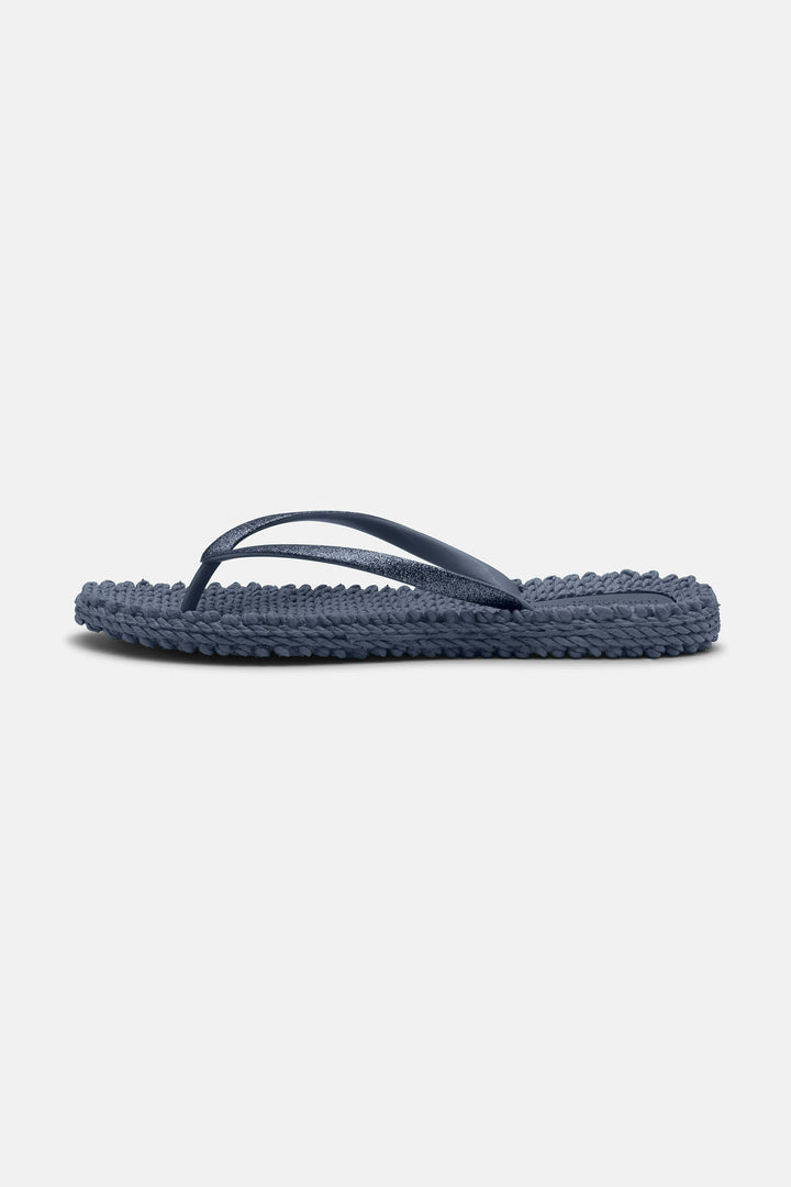 Ilse Jacobsen Cheerful 01 Flip Flop Sandal Indigo Glitter 620 - Shirley Allum Boutique