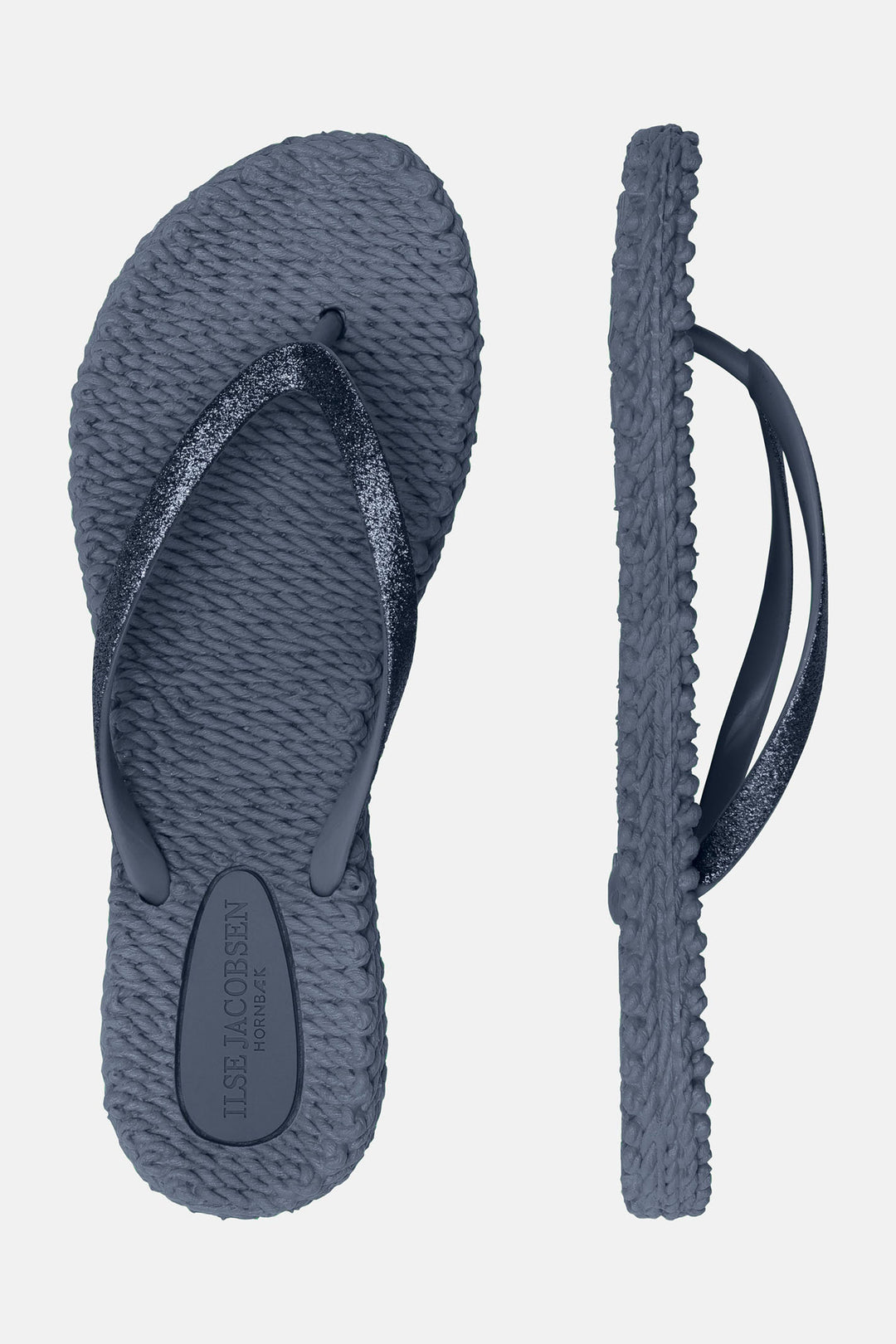 Ilse Jacobsen Cheerful 01 Flip Flop Sandal Indigo Glitter 620 - Shirley Allum Boutique