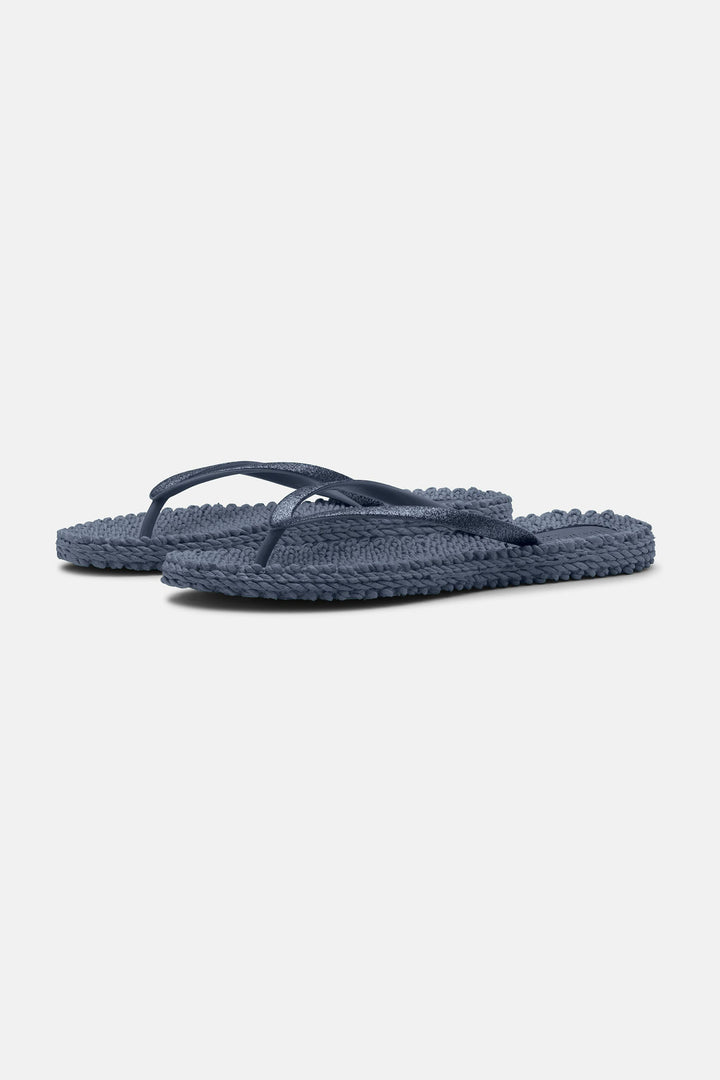 Ilse Jacobsen Cheerful 01 Flip Flop Sandal Indigo Glitter 620 - Shirley Allum Boutique