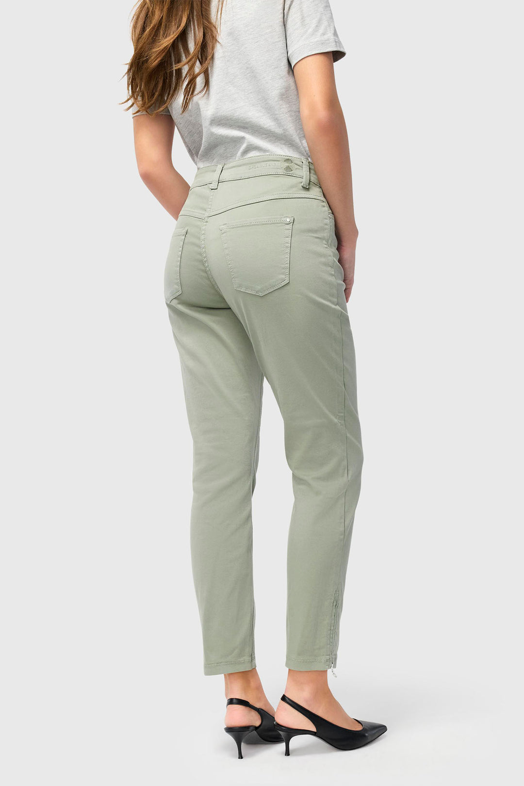 Mac Dream Chic Jeans Dried Rosemary Green 5471-00-0355L 343R - Shirley Allum Boutique