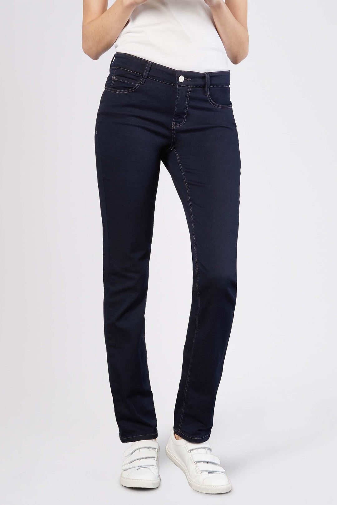 Mac Dream Jeans Dark Rinsewash Straight Leg 5401-90-0355L D801 - Shirley Allum Boutique