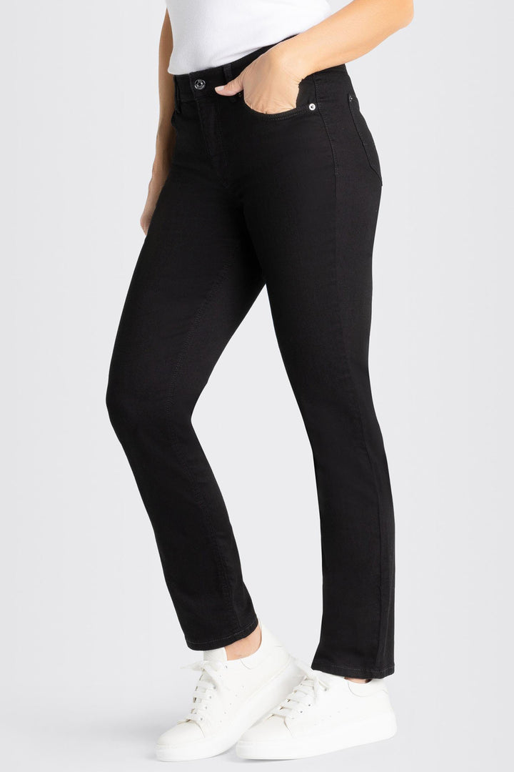 Mac Jeans Melanie Black Perfect Fit Forever Denim 5040-87-0380L D999 - Shirley Allum Boutique