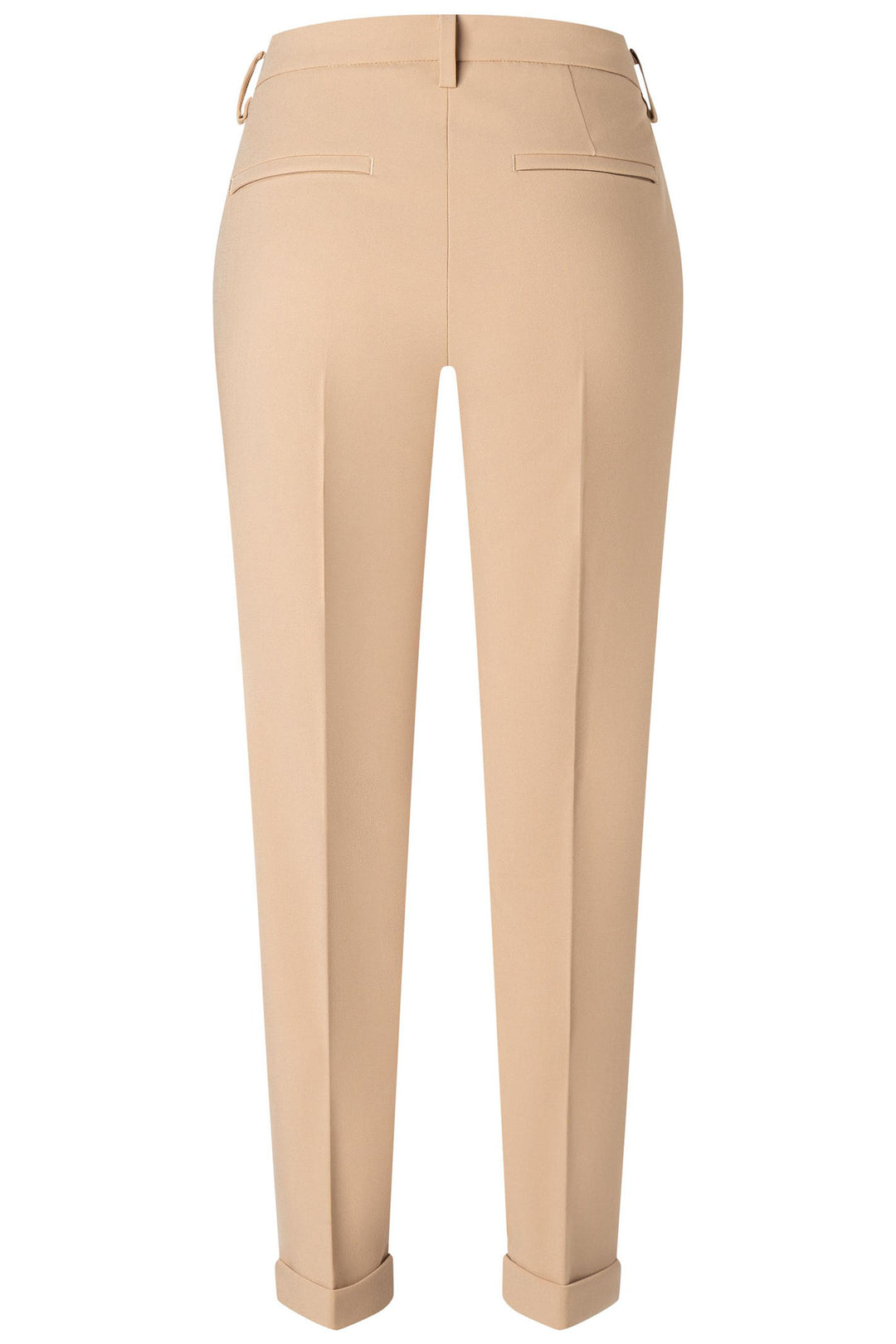 Mac Trousers Chino Golden Terra Beige Bistretch Turn Up 3414-00-0138 257 - Shirley Allum Boutique