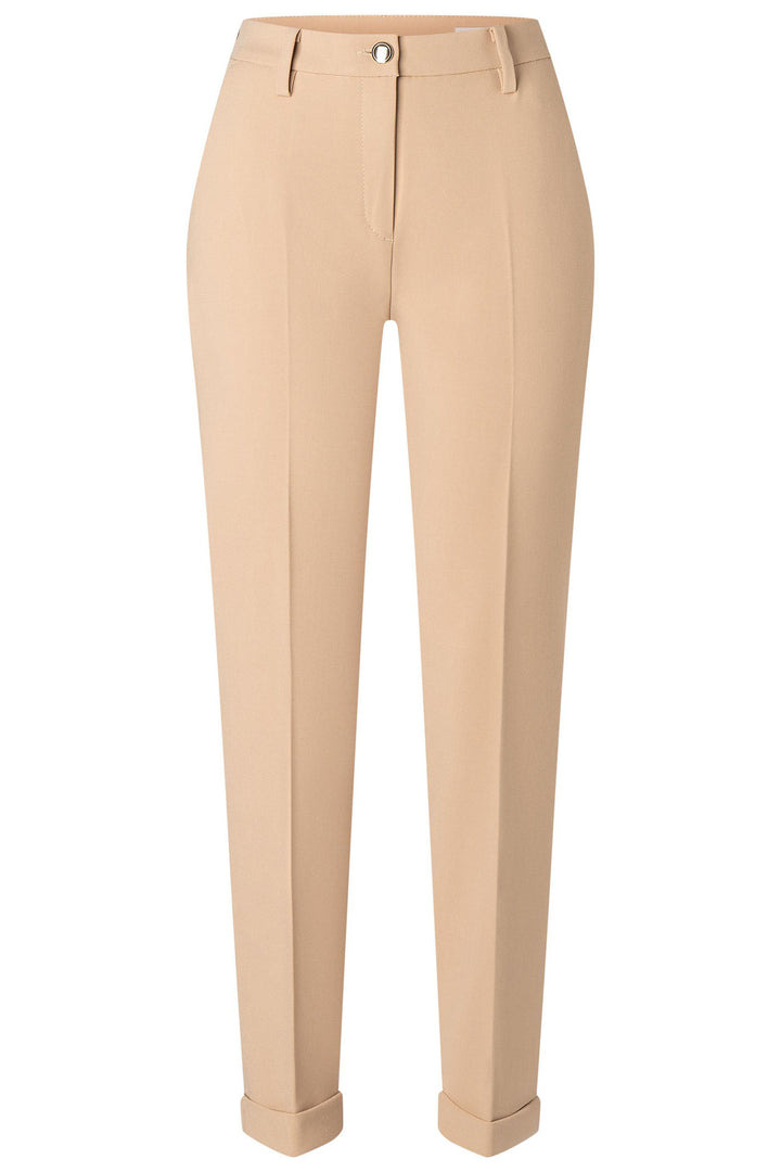 Mac Trousers Chino Golden Terra Beige Bistretch Turn Up 3414-00-0138 257 - Shirley Allum Boutique