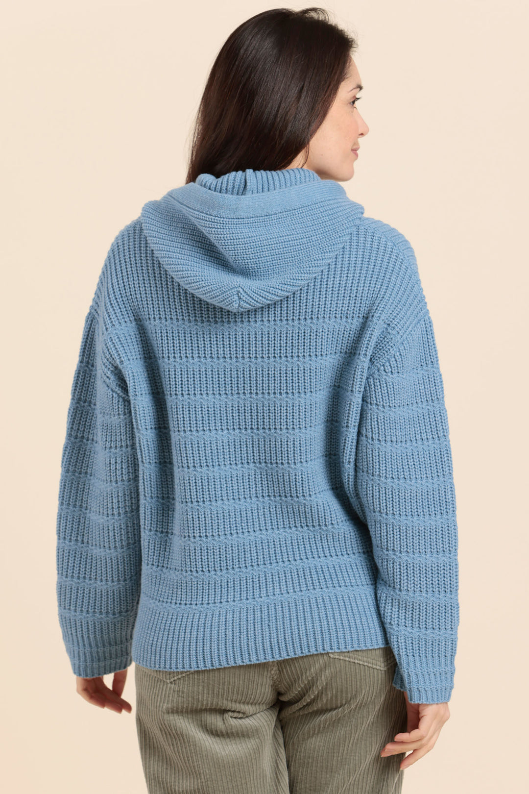 Mat De Misaine Jumper Hooded Blue Chine Islande Tangage-506 CH291 - Shirley Allum Boutique