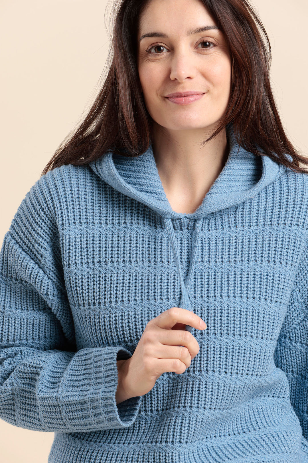 Mat De Misaine Jumper Hooded Blue Chine Islande Tangage-506 CH291 - Shirley Allum Boutique