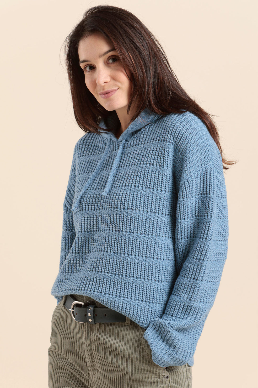 Mat De Misaine Jumper Hooded Blue Chine Islande Tangage-506 CH291 - Shirley Allum Boutique