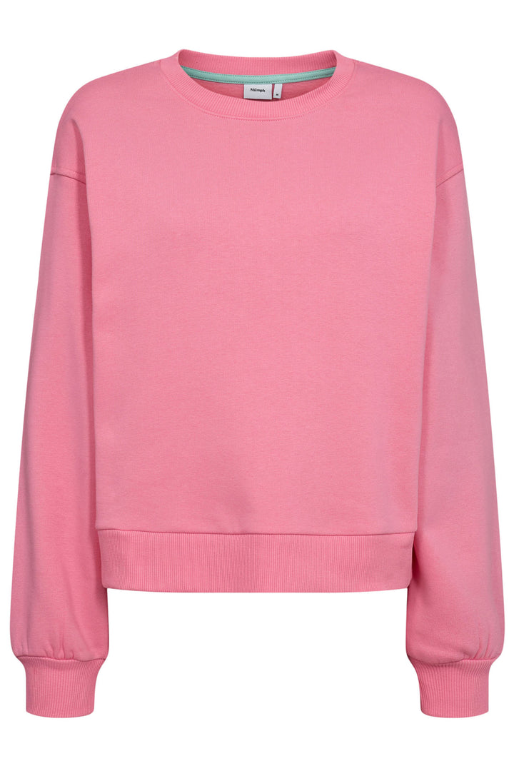 Numph Sweatshirt Numyra Pink Carnation 704243 2715 - Shirley Allum Boutique