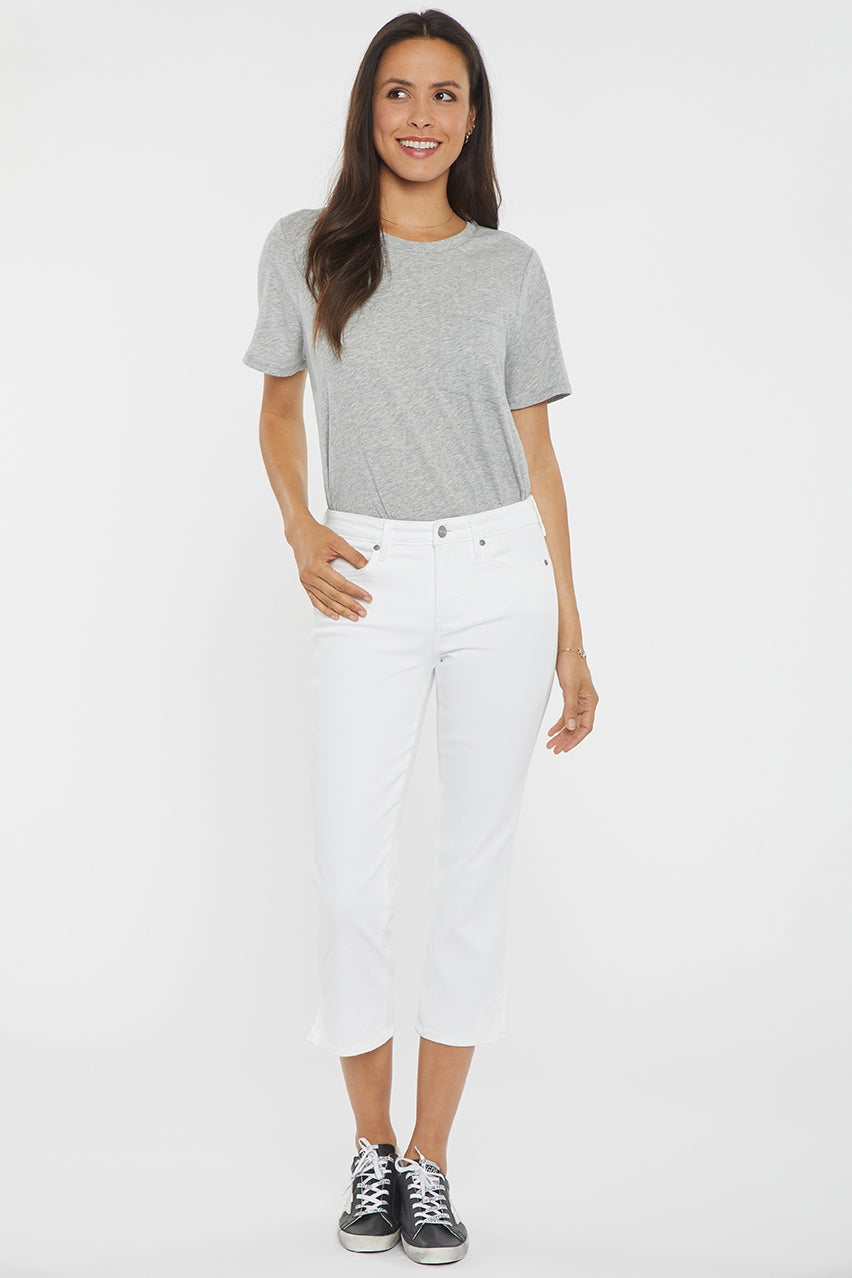 NYDJ Chloe Capri Jeans Optic White MFOSCP8061 585 - Shirley Allum Boutique