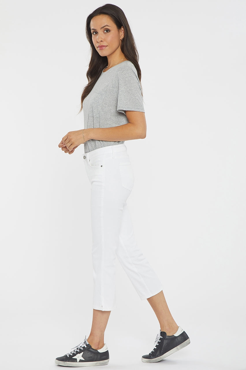 NYDJ Chloe Capri Jeans Optic White MFOSCP8061 585 - Shirley Allum Boutique