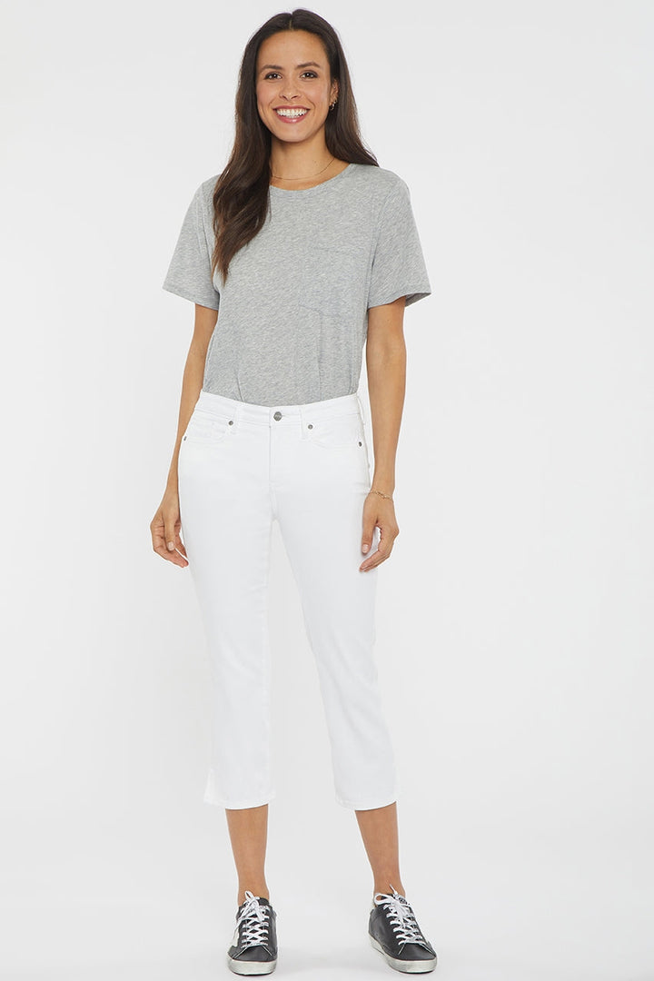 NYDJ Chloe Capri Jeans Optic White MFOSCP8061 585 - Shirley Allum Boutique