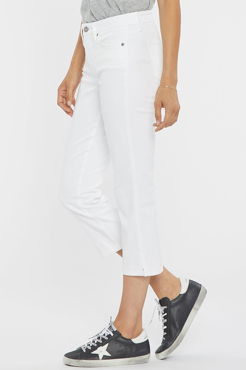 NYDJ Chloe Capri Jeans Optic White MFOSCP8061 585 - Shirley Allum Boutique