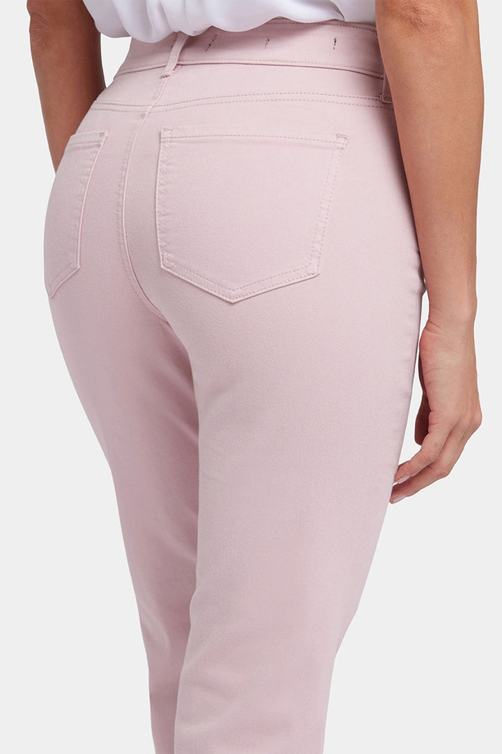 NYDJ Marilyn Straight Jeans Ankle Pale Mauve MFOSMA2512 2024513 - Shirley Allum Boutique