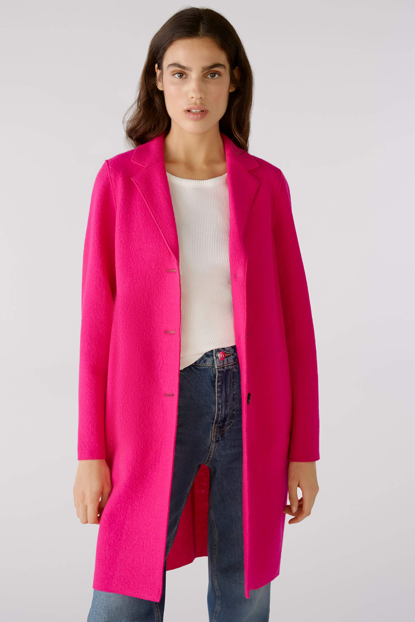 Oui 2025 pink coat