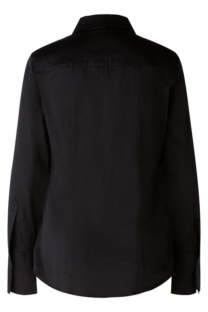 Oui Anuya Shirt Blouse Black 89101 9990 - Shirley Allum Boutique