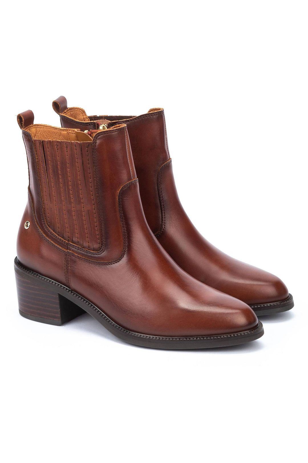 Pikolinos Bacarot Boot Cognac Brown Leather W2D-8909 - Shirley Allum Boutique