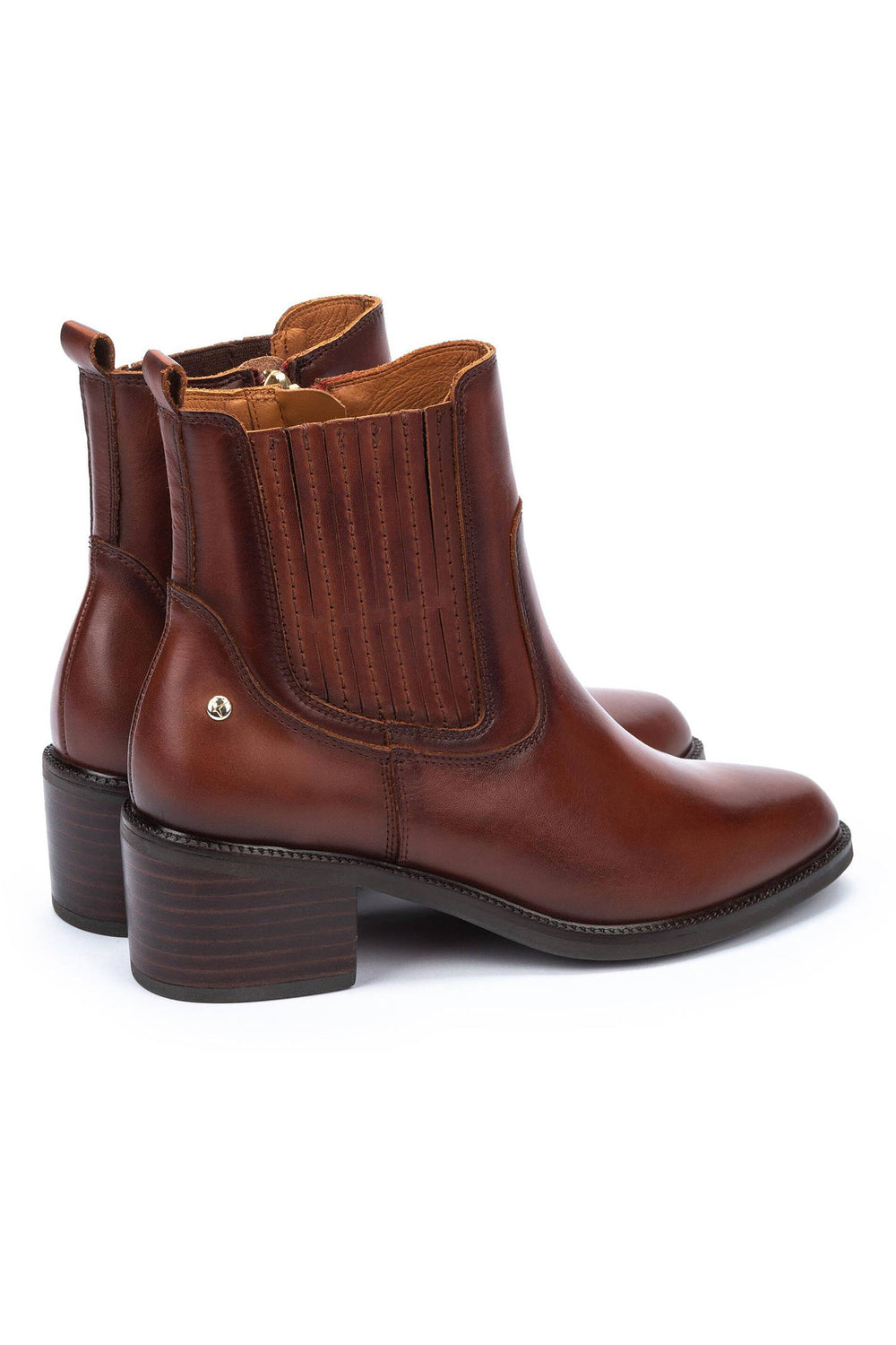 Pikolinos Bacarot Boot Cognac Brown Leather W2D-8909 - Shirley Allum Boutique