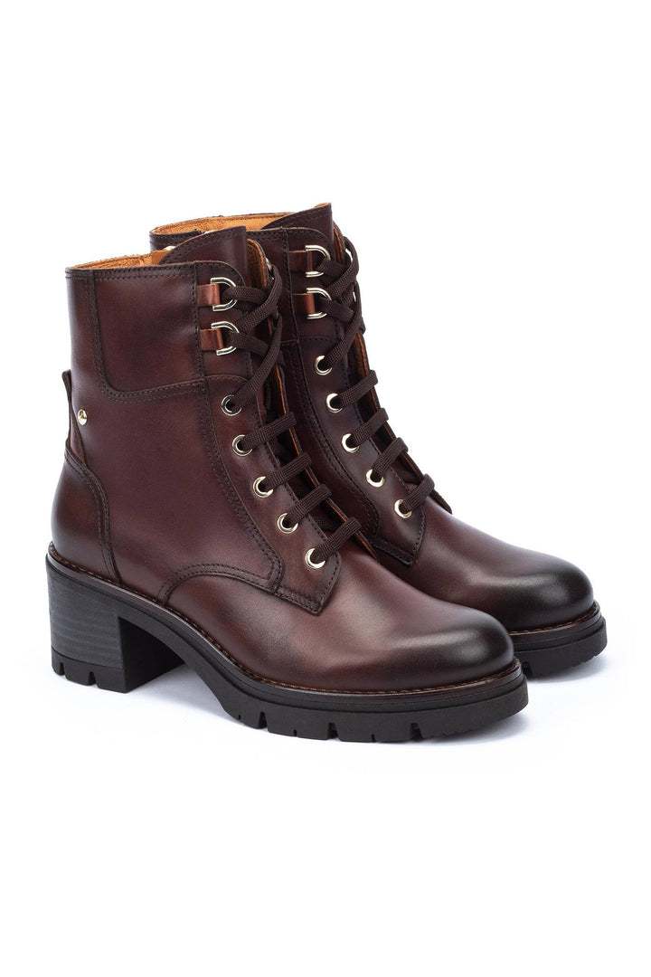 Pikolinos Soria Boot Mahogany Brown W0B-8552C1 - Shirley Allum Boutique