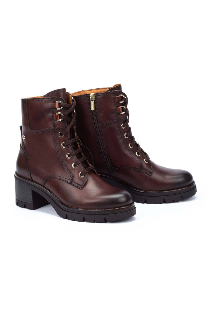 Pikolinos Soria Boot Mahogany Brown W0B-8552C1 - Shirley Allum Boutique