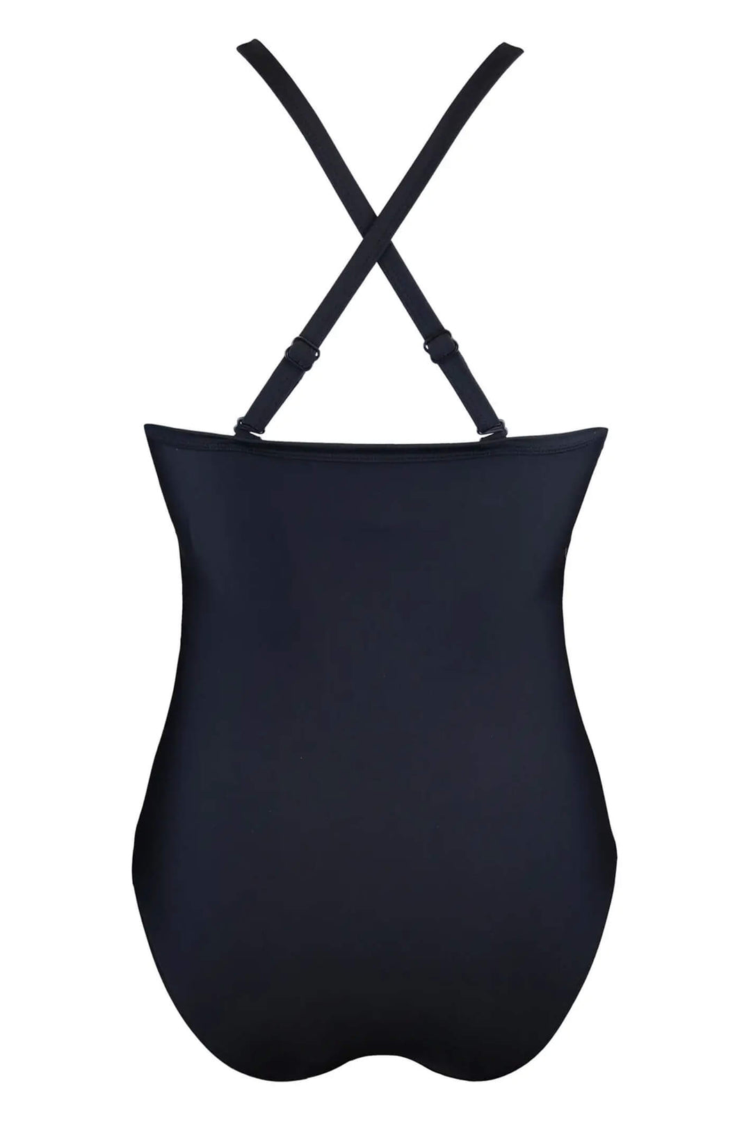 Pour Moi PM 1493 Stripe Control Black & White Swimsuit - Shirley Allum Boutique