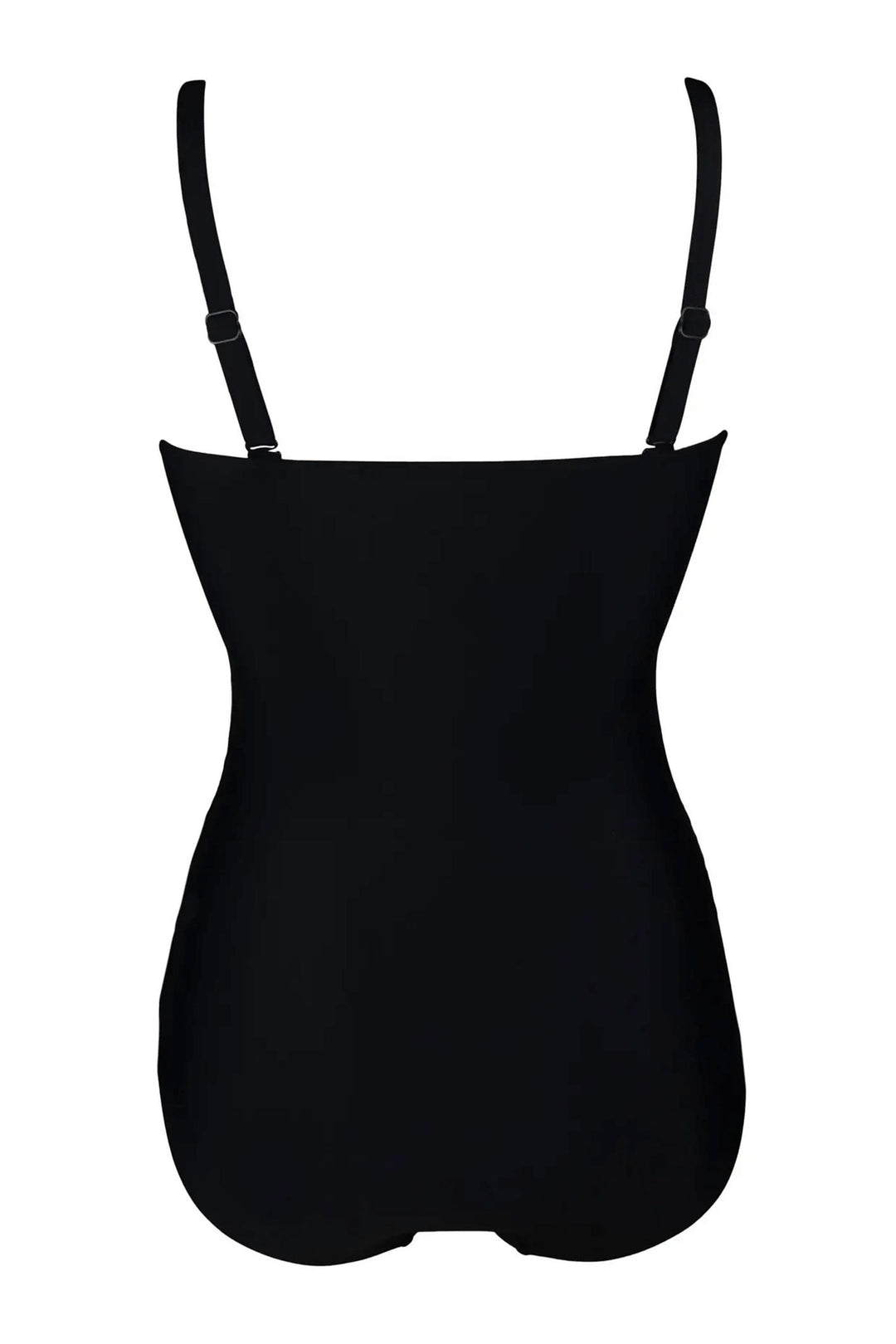 Pour Moi Santa Monica Black Removable Straps Control Swimsuit - Shirley Allum Boutique