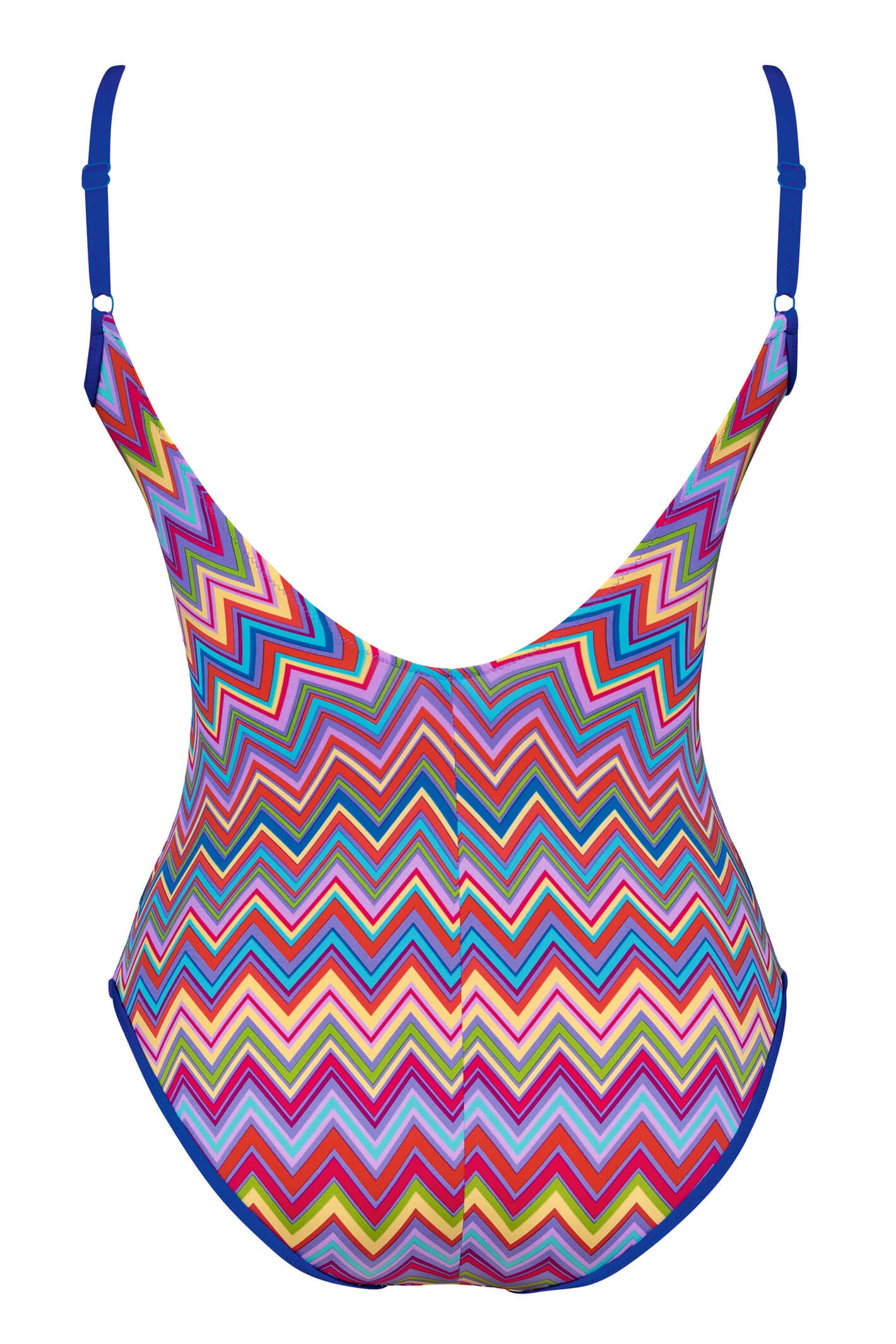 Rosa Faia 7708 009 Marinet Multicoloured Zig Zag Swimsuit