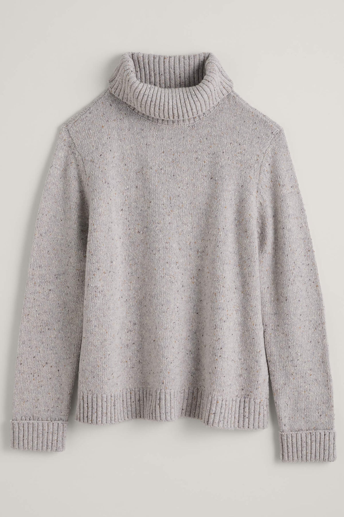 Seasalt 273 Grey Braque Light Lead Rollneck Jumper – Shirley Allum