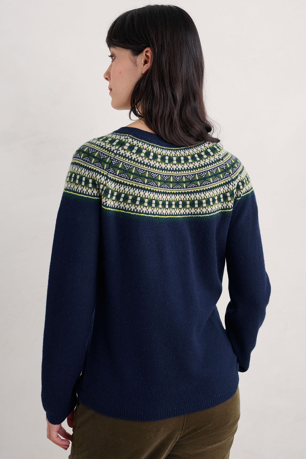 Seasalt Buck's Horn Jumper Bedstone Sea Cave Mix B-WM34679-34190 - Shirley Allum Boutique