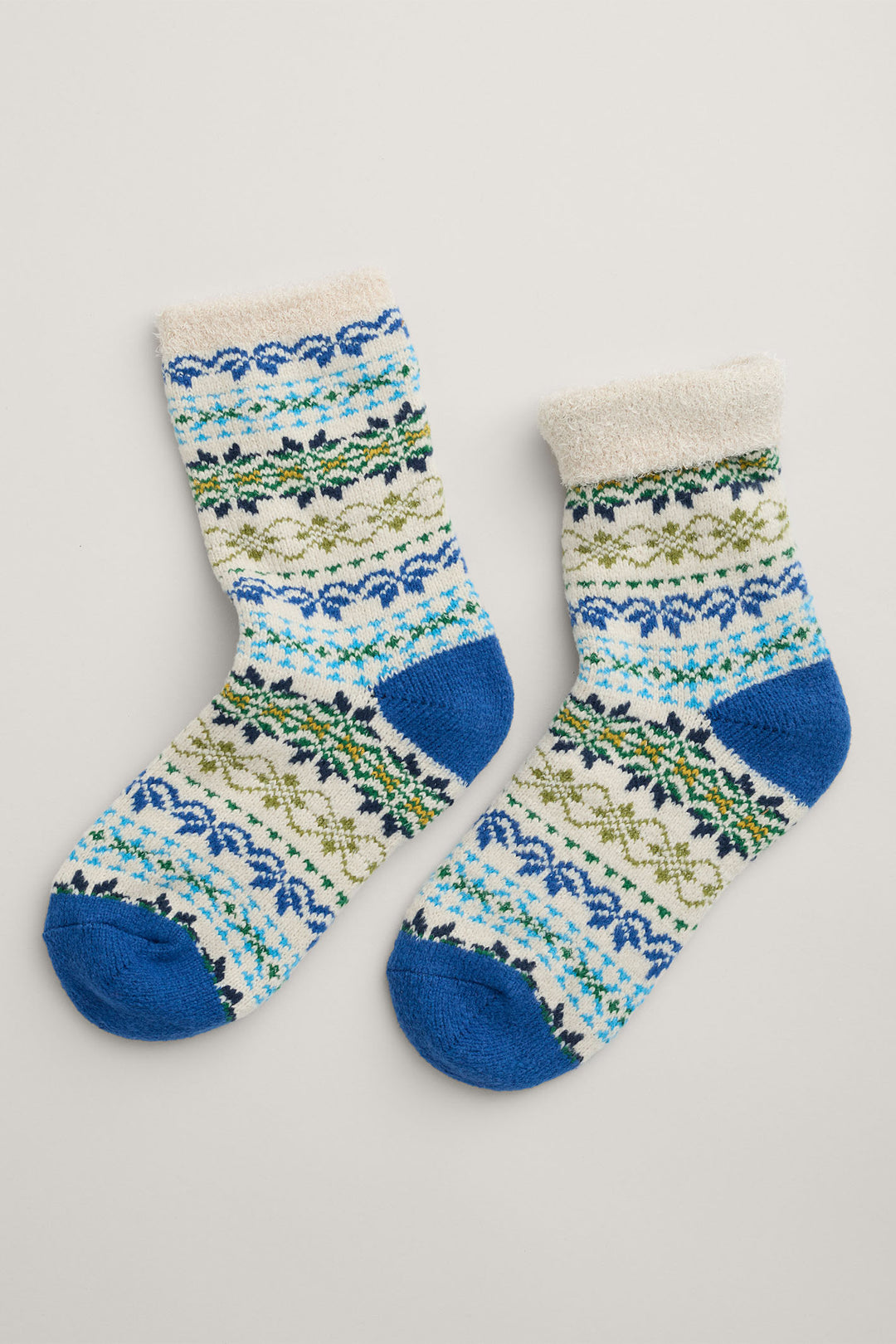 Seasalt Cabin Socks Ripe Berry Shallows Blue B-AC31034-34429 - Shirley Allum Boutique