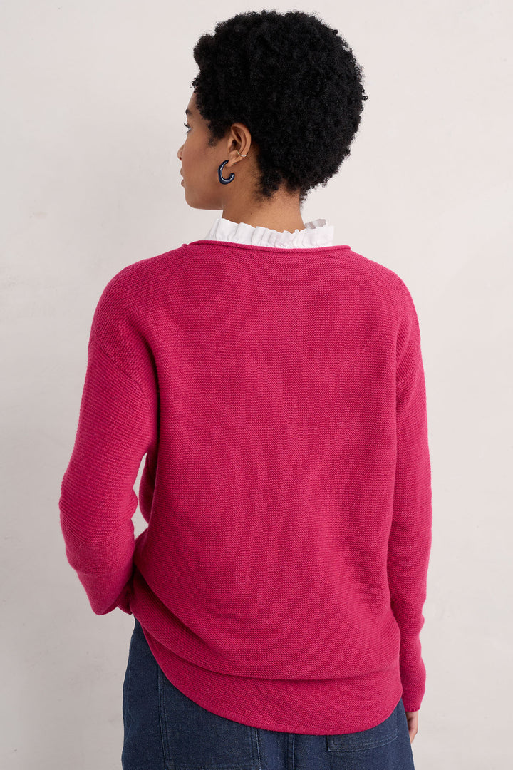 Seasalt Fruity Jumper II Coulis Pink B-WM27448-34161 - Shirley Allum Boutique