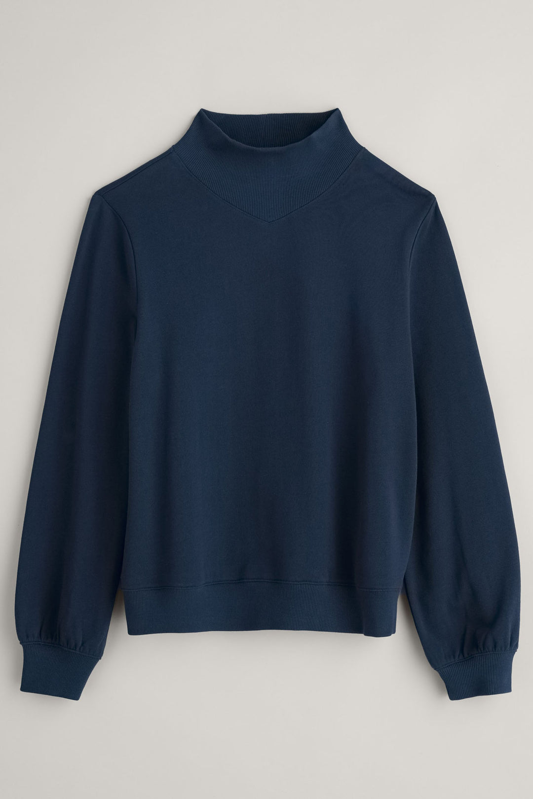 Seasalt Lelant Organic Cotton Sweatshirt Maritime Navy Blue b-wm34633 23059 - Shirley Allum Boutique