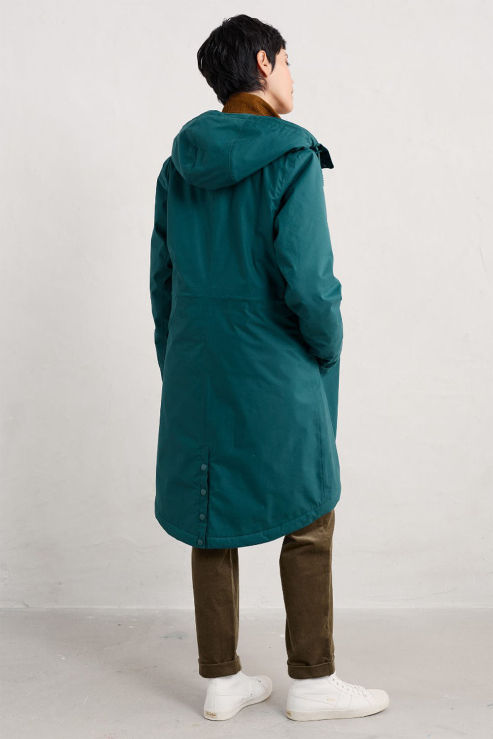 Seasalt Plant Hunter 2 Gust Blue Waterproof Parka Coat - Shirley Allum Boutique