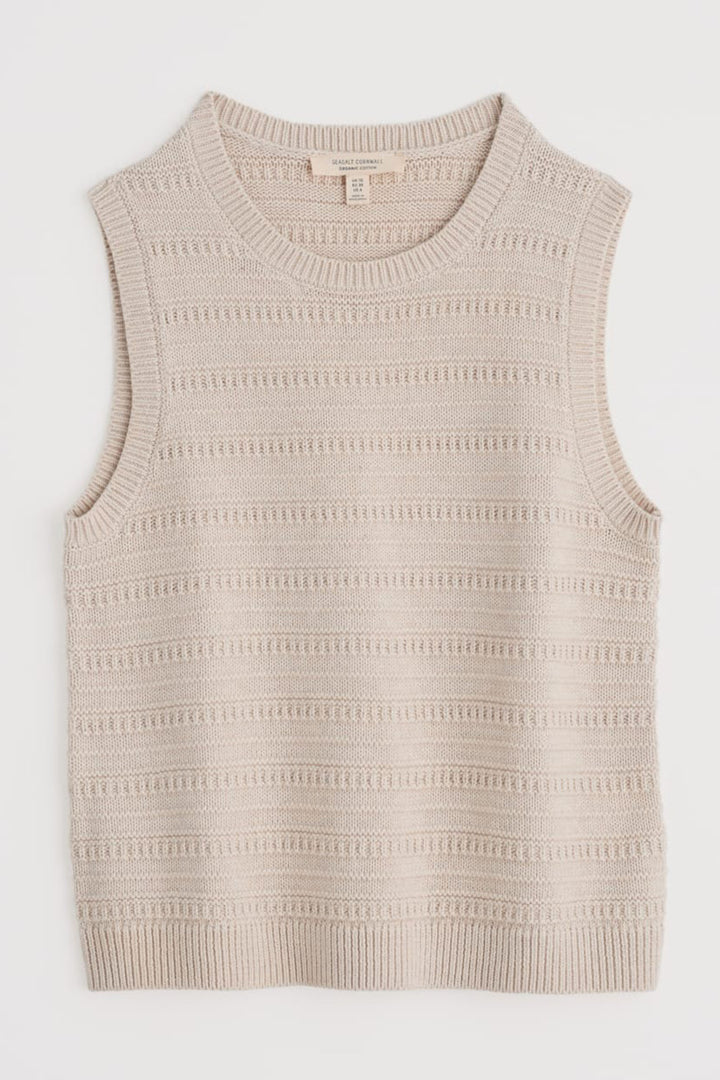 Seasalt Tepel Vest Top Chalk WM33648-19489 - Shirley Allum Boutique