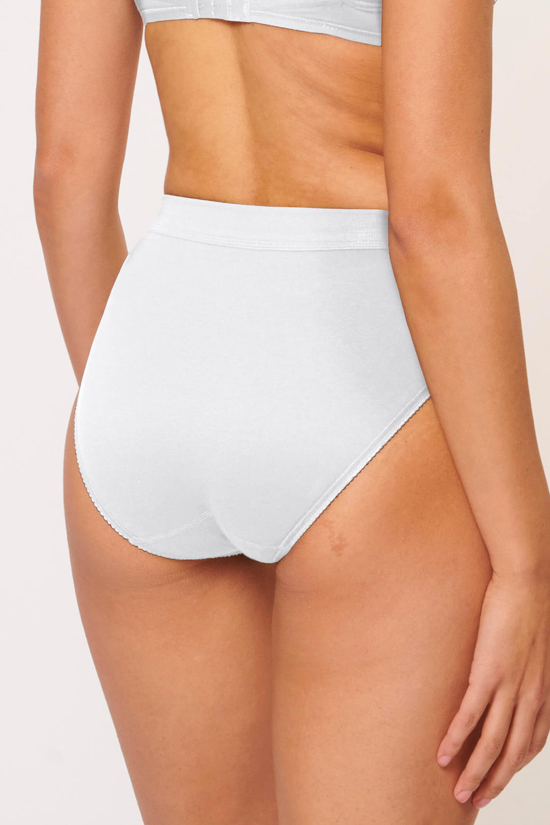 Sloggi 10213270 0003 Double Comfort White Tai Briefs 2-Pack - Shirley Allum Boutique